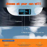 Added Extension Tube Water Dispenser, Automatic Desktop Rechargeable, Water Bottle Filler with Stand