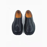 Internet-famous Style – Men and Women’s Genuine Leather Split Toe Sheep Hoof Shoes