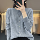 Plus Size Cardigan or Coat, Loose Round Neck Sweater