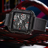 ONOL-A Hollow Full Automatic Luxury Watches for Men