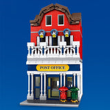 Park Roller Coaster, Assembled Model, Building Blocks Toys