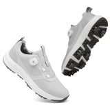 Golf Shoes, Couple Waterproof Track Spikes Sneakers