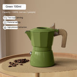 Double Valve Moka Pot, Espresso Coffee Machine