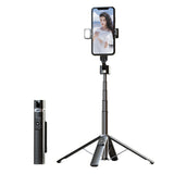 Quadrupod Double Fill Light, Mobile Phone Bluetooth Selfie Stick