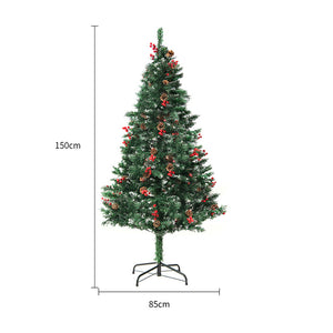 PVC Artificial Snow Christmas Tree, Mall Window Decoration Cedar, Festival Supplies