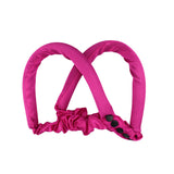 Lazy Sleep Big Wave Hair Curler, Sponge Button Type Heat-free Rubber Hair Band