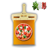 Sliding Pizza Shovel, Non Stick Pizza Smooth Cutting Board, Storage Transfer Board, Kitchen Baking Tool