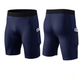 Men's Pro Tight Gym Shorts with Pockets