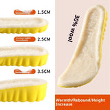 Comfortable Wool Shoe Insoles with Breathable, Sweat-absorbing Design
