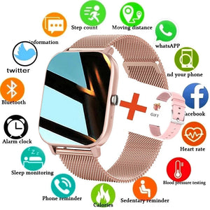 Heart Rate, Blood Pressure, Color Screen, Exercise, Smart Watch