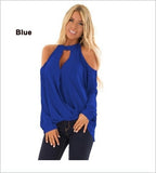 Women's Strapless Buttoned Long-sleeved Halterneck