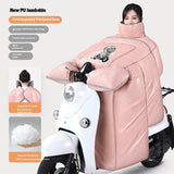 Rain-proof, Fleece-lined Thickened Waterproof Winter Windshield