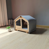 Wooden Cat House, All-season Pet Shelter