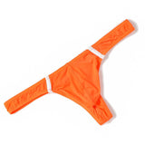 Men's Fashion, Low Waist, Ice Silk, T-back Briefs