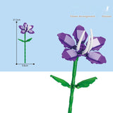 Building Blocks, Flower Decoration Bouquet Rose Assembled Toy