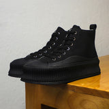 Thick-soled High-top Casual Shoes