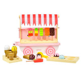 Play House Toy, Ice Cream Truck, Girls' Ice Cream Set, Simulation Car