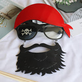 Halloween Funny Beard Ball Props – Skull Pirate Party Decoration
