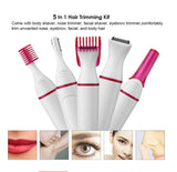 Portable Ladies' Mini Electric Eyebrow Trimmer, Epilator
