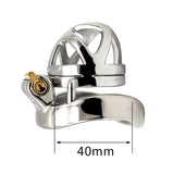 Metal Chastity Belt, Bird Cage