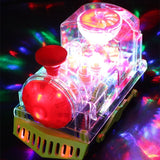 Educational Transparent Gear Toy Train