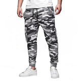 Drawstring Leisure Japanese Overalls, Men's Multi-pocket Trousers