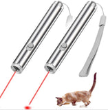 USB Rechargeable Cat Laser Toy – Interactive Pet Teaser Pointer for Playful Exercise & Indoor Activity