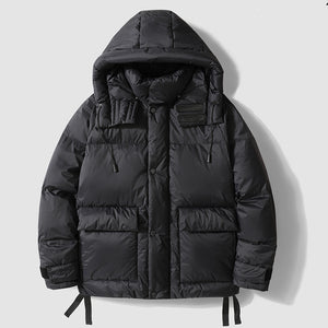 Winter Fleece-lined Thickened Boys' Cotton-padded Jacket, Casual Men's Jumper