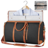 Large Capacity Travel Duffle Bag, Women's Handbag, Folding Suit Carrier, Waterproof Clothes Totes