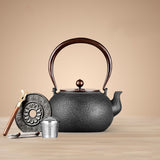 Japanese Tetsubin Handmade Cast Iron Tea Kettle – Imported Ironware
