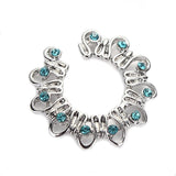 Stainless Steel Butterfly Fake Breast Ring Breast Jewelry Piercin