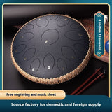 14-inches 15-tone Hollow Drum, Percussion Musical Instrument