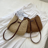 Niche Design Vacation, Straw Tote Bag