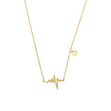 Women’s Lifeline Heartbeat Necklace – Stylish Pendant Jewelry