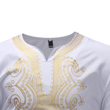 Men’s African Tu-Style Ethnic Printed Top