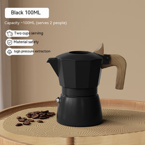 Double Valve Moka Pot, Espresso Coffee Machine