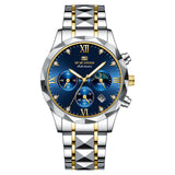 Men's Business Style Tungsten Steel, Waterproof Quartz Watch