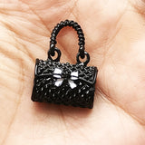 Metal Bag, Decorative Miniature Model, Dollhouse Accessories (Pack of 4)