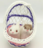 Creative Hanging Basket, Small Animals Toy, Birthday Gift