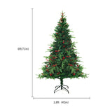 PVC Artificial Snow Christmas Tree, Mall Window Decoration Cedar, Festival Supplies