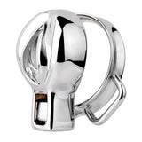 Stainless Steel Chastity Lock, Men's Anti-escape Catheter Device