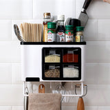Multifunctional Kitchen, Wall-mounted Household Free Punching, Spice Box