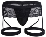 Exotic Underwear, Men's Lace Three-point Panties