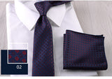 Business Formal Wear, Casual Tie + Pocket Square Combination