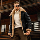 Winter Men's Military Fleece, Warm Male Fur Collar Coat, Army Tactical Jacket