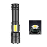 Red and White Charging Flashlight