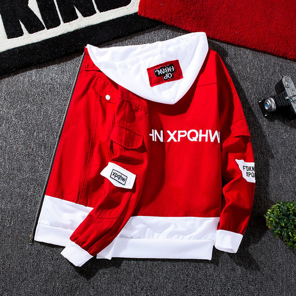 Youth Leisure Trend, Boys', Teens' and Young Men's Fashionable Hooded Jacket
