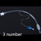Disposable Endotracheal Tube Holder with Balloon, Plastic Catheter with Airbag