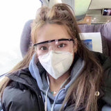 Transparent Anti-fog Safety, Anti-splash and Anti-droplet Goggles