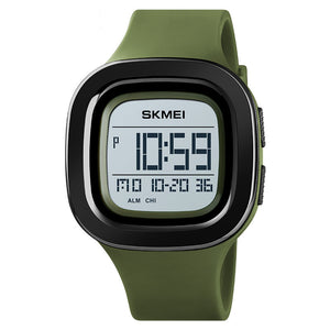 Men's Fashion Casual Square, Electronic Sports Watch